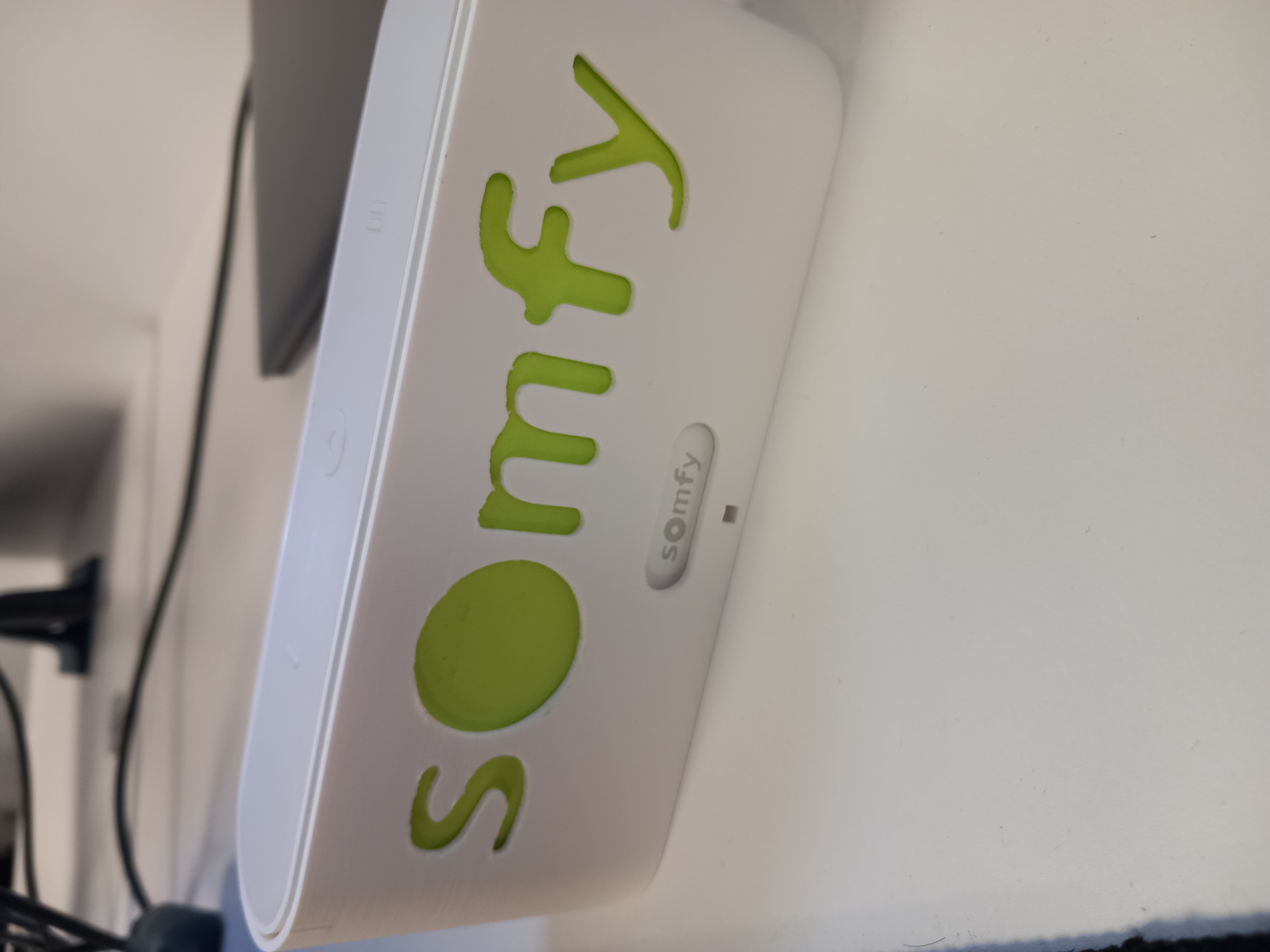 Support mural box Somfy Tahoma switch