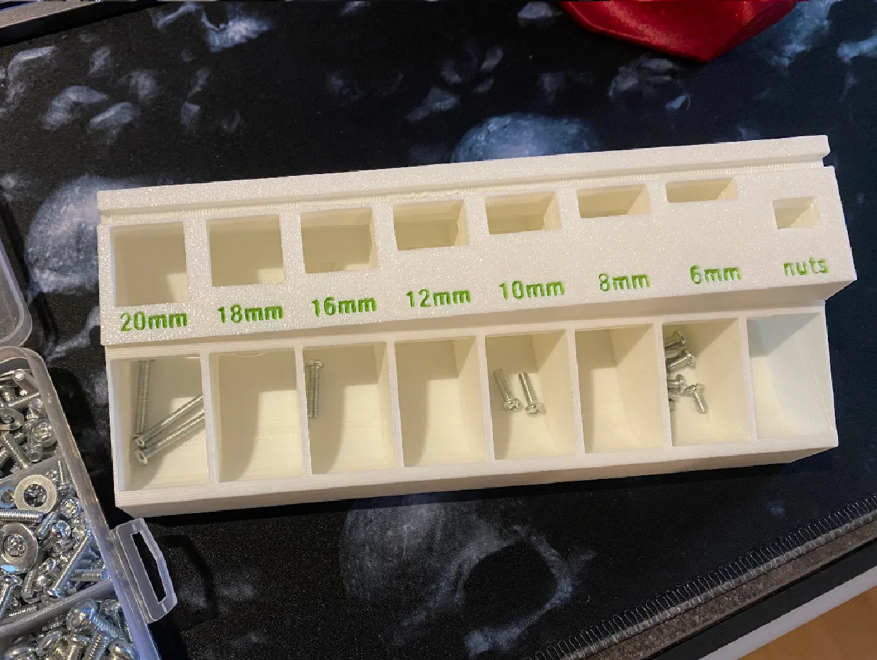 Bolt Sorter M4 Top - Any slicer 3D model thumbnail