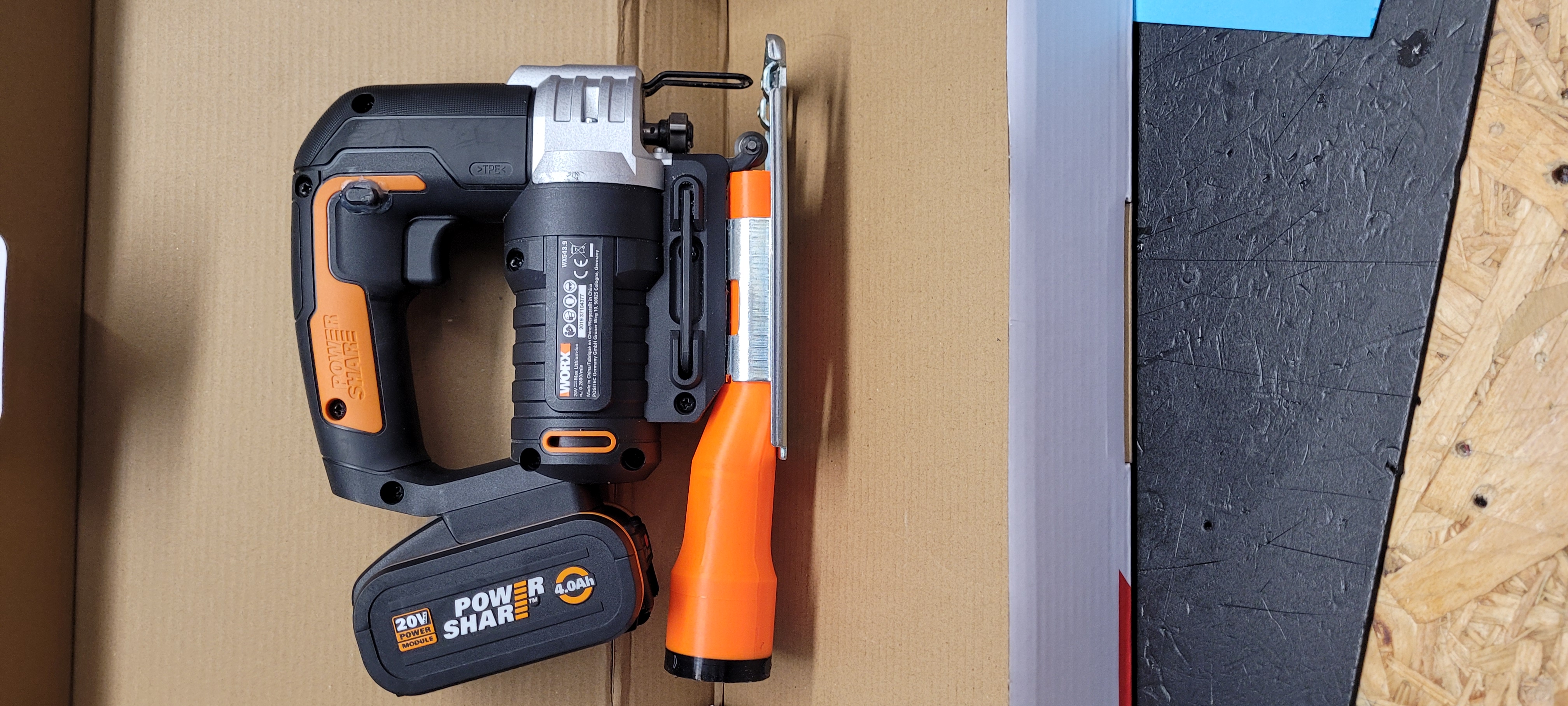 Worx Stichsäge Staubsaugeradapter für Festool Geräte.      (Worx Jigsaw Vac, Festool)
