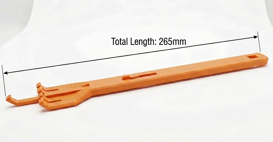 "3D Printer" Poop Chute Master with Extending Middle Finger