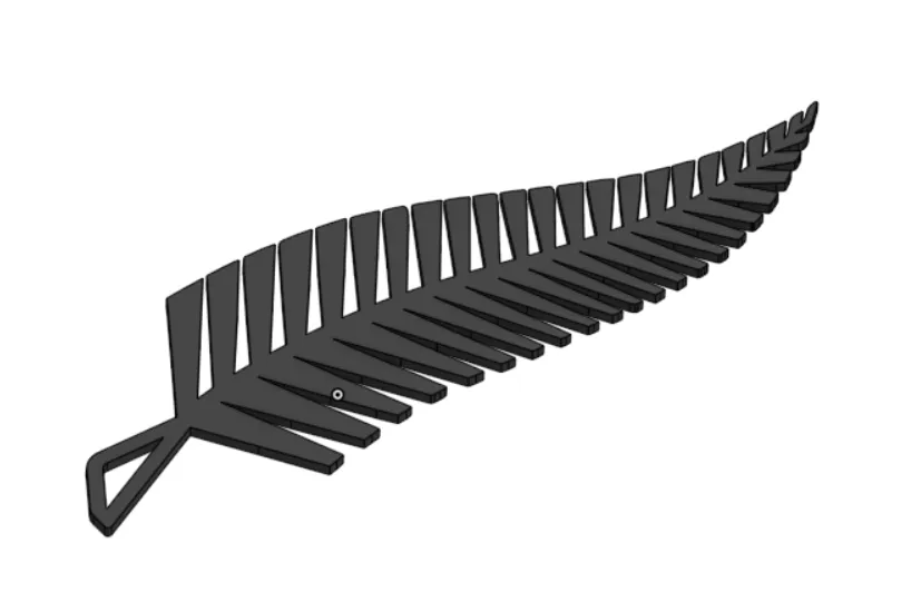 All Blacks - pendant - logo by Juráš Ch. | Download free STL model ...