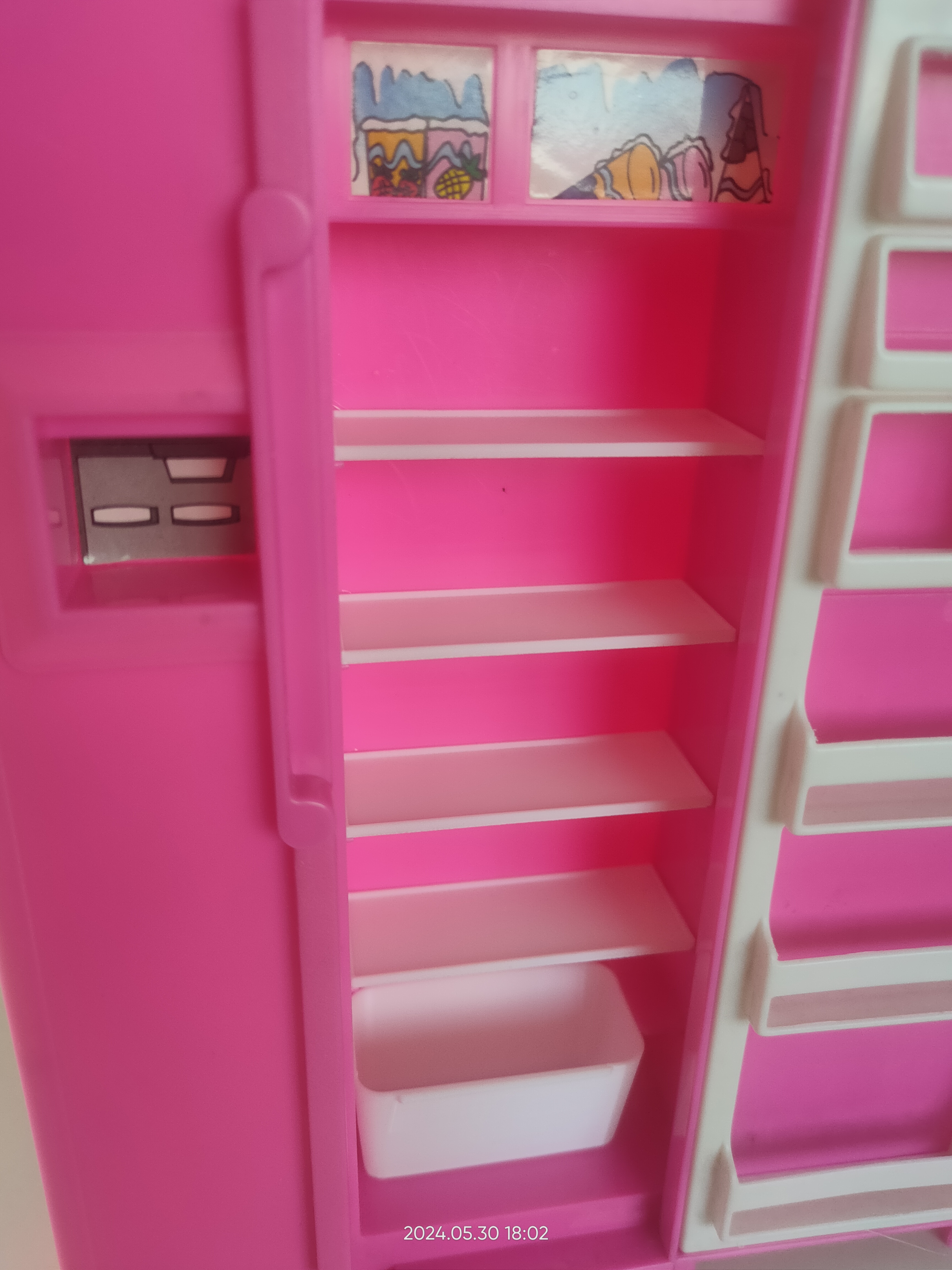 Barbie Freezer spare parts (shelf, drawer)