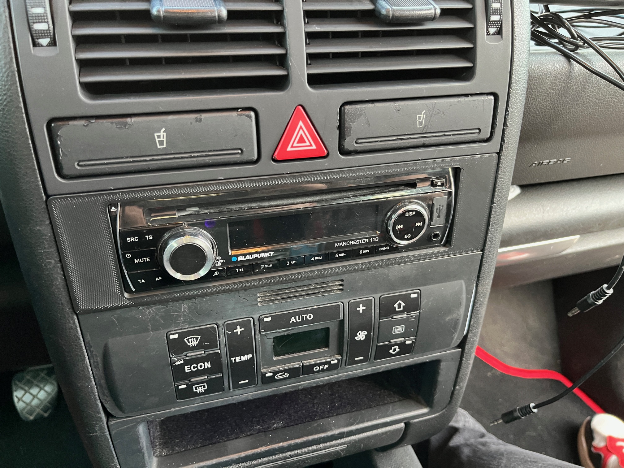 Audi A2 1Din Radio Frame