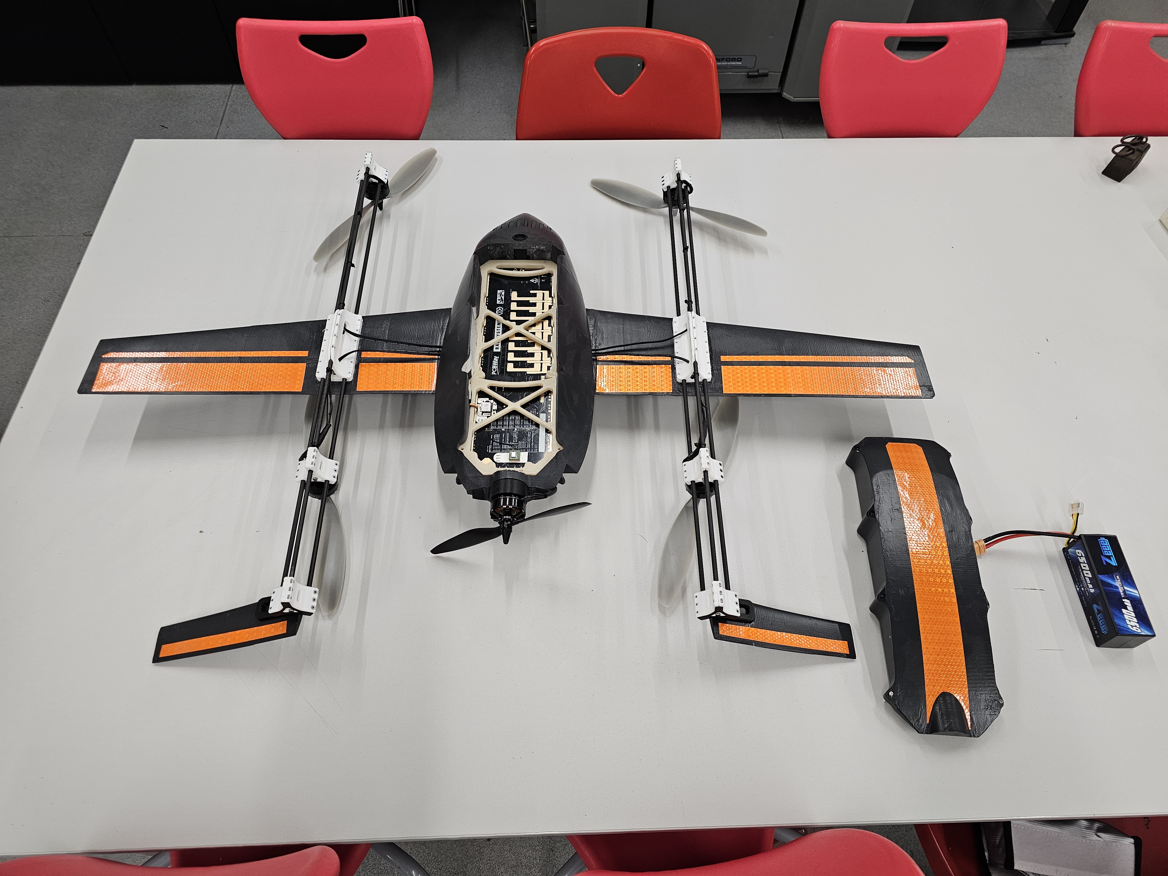 Miniatura 4 do modelo 3D Hyperion (Large VTOL UAV)
