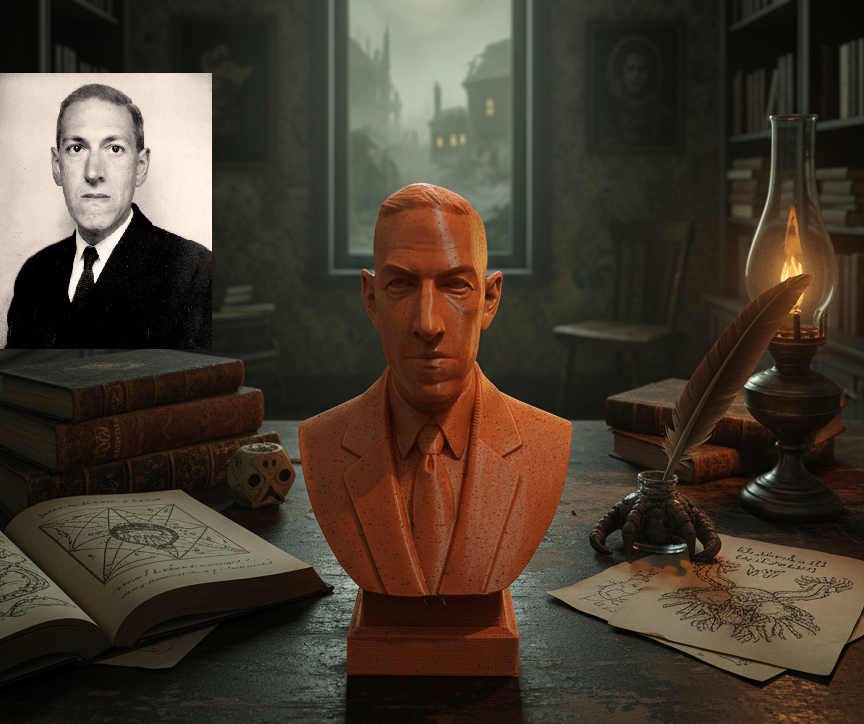 Howard Phillips Lovecraft – Bust
