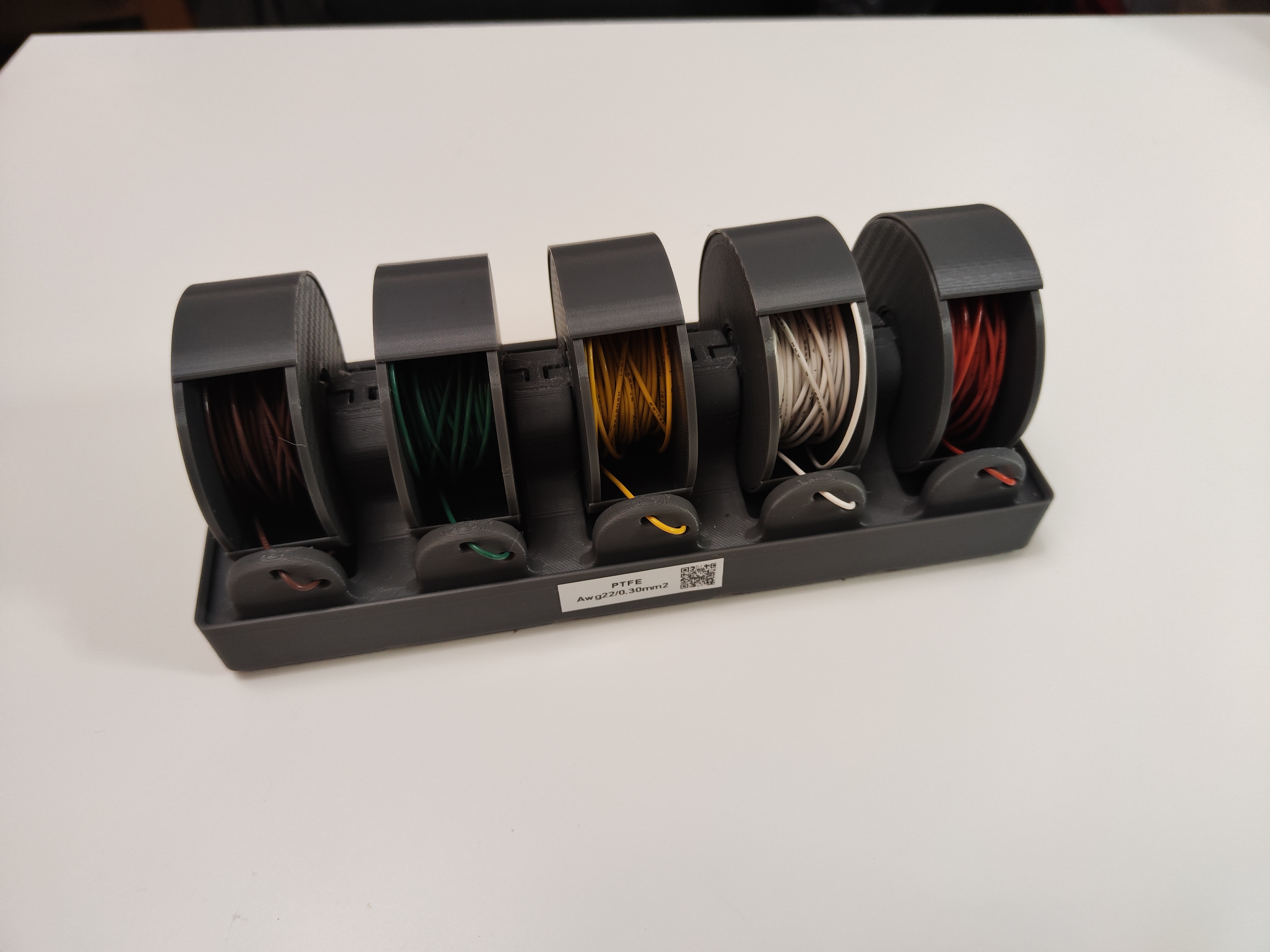 Wire spool holder Gridfinity updated V2.