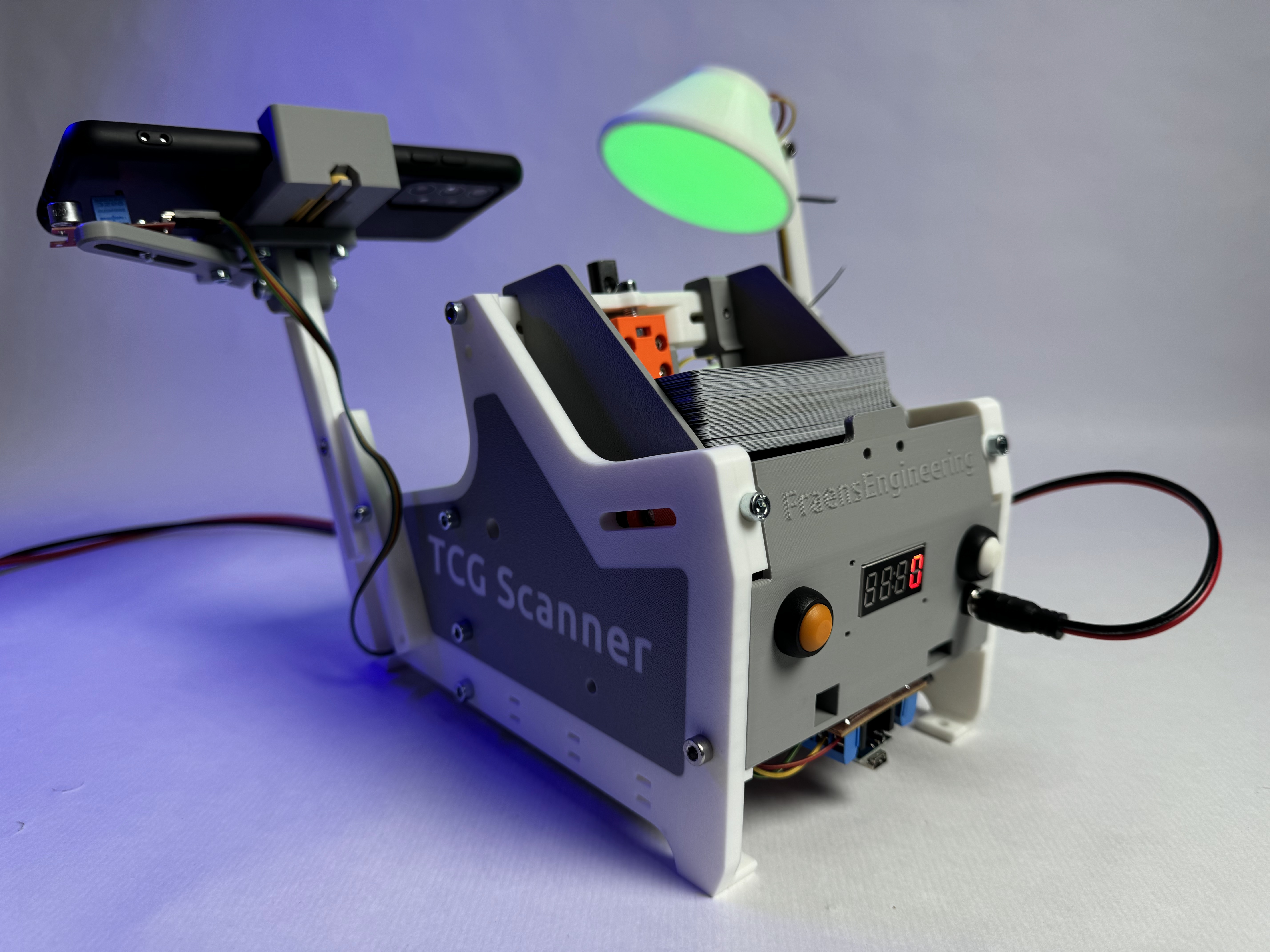 Vollautomatischer TCG-Karten-Scanner – Perfekt für Magic: The Gathering, Pokémon & Yu-Gi-Oh!