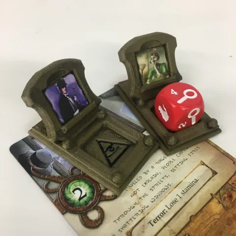 Elder Sign character stand