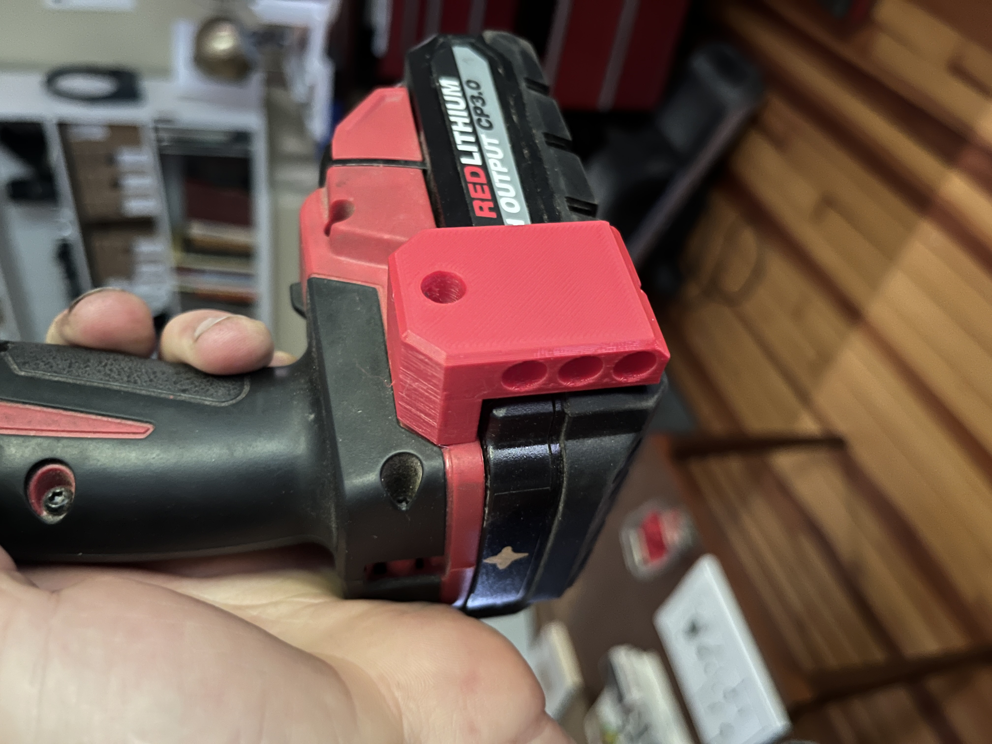 Milwaukee M18 Drill/Impact Driver Magnetic Bit Holder – improved