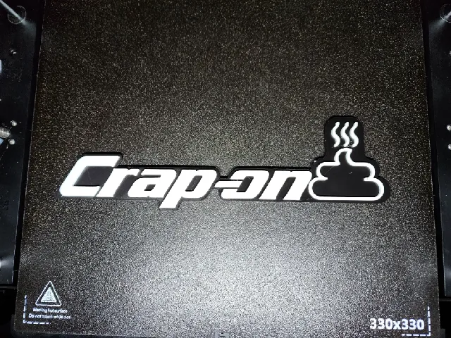 Snap-on logo, but funny