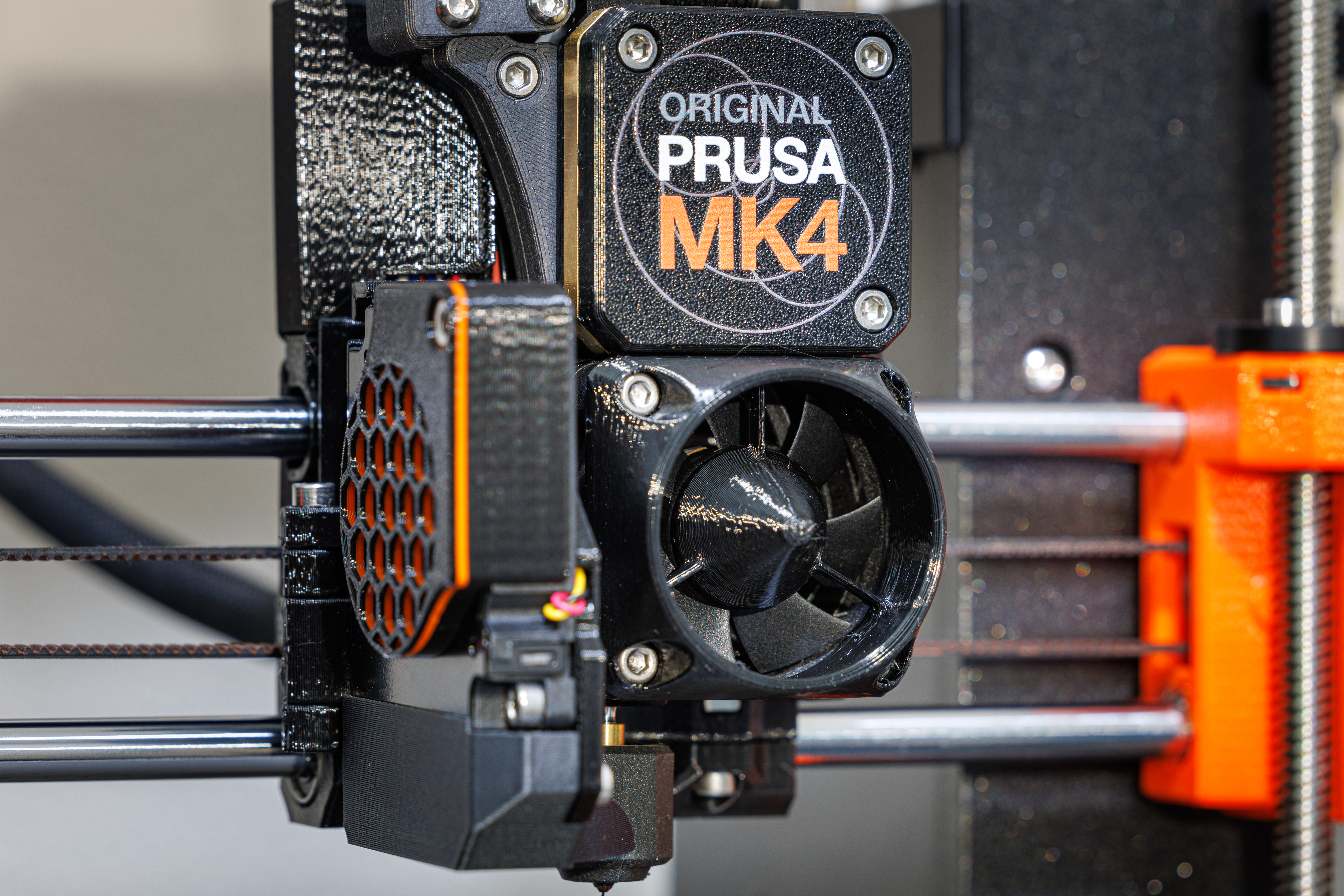 Jet engine-like MK4 hotend fan intake
