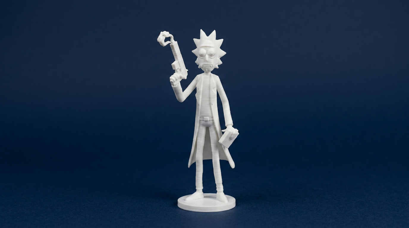 Rick Sanchez - Rick and Morty 3D Model