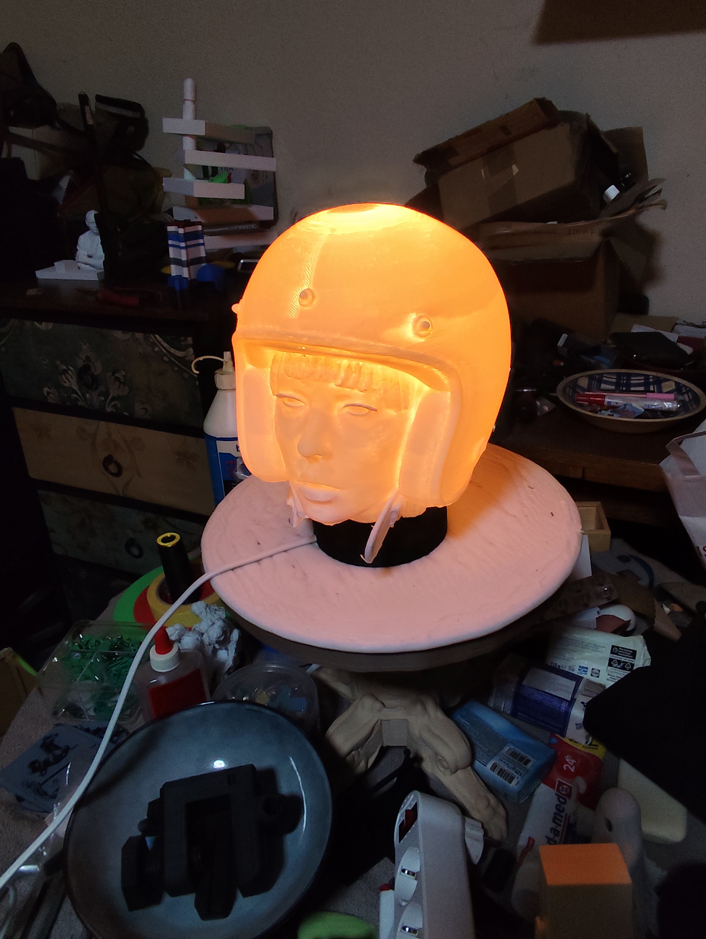 Biker chick bedside lamp — thumbnail 16