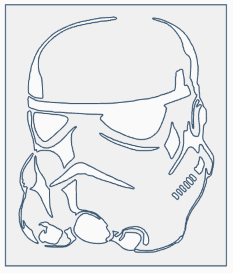 stormtrooper stencil printable Images High Quality... storm-trooper stencil by Eliot Harris | Download free STL model ...