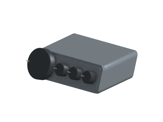 Minimalist PC Volume Control with Arduino - Deej Case