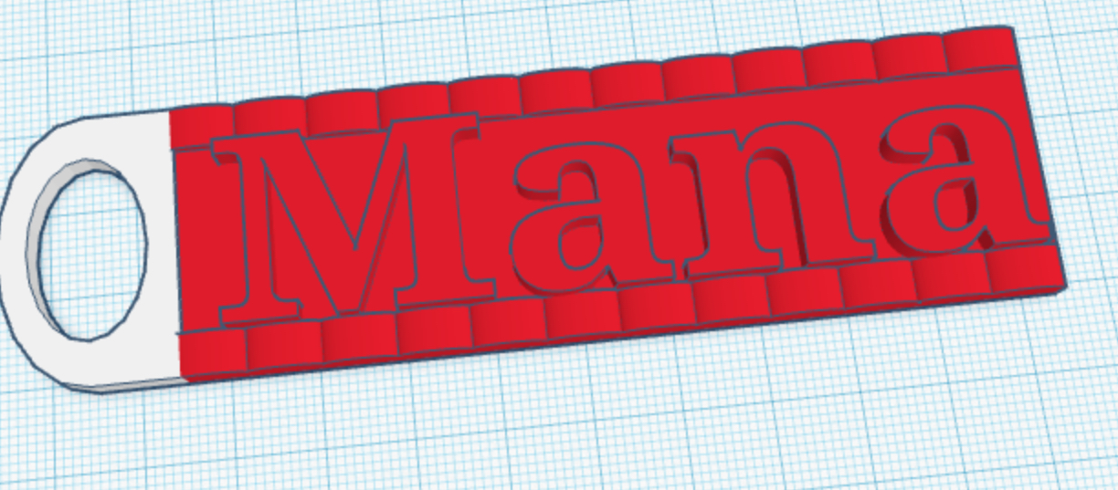 Matar keychain And Mana keychain