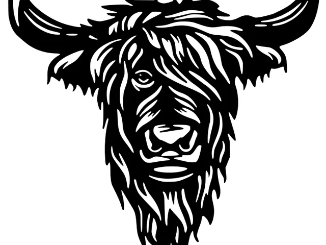 Highland Cow Wall Art