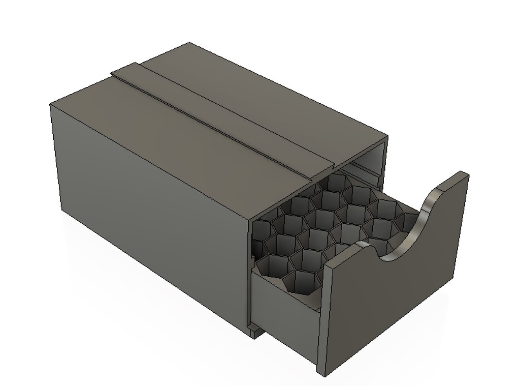 Hex Bit Storage Box for 1/4" Hex Bits