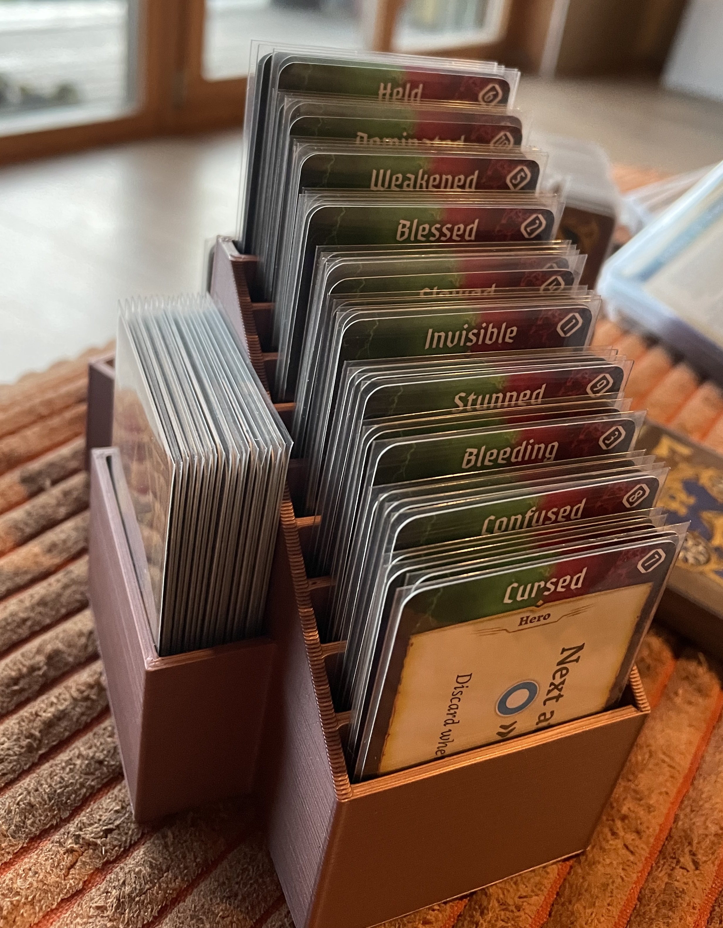 Agemonia, Condition Card Organizer