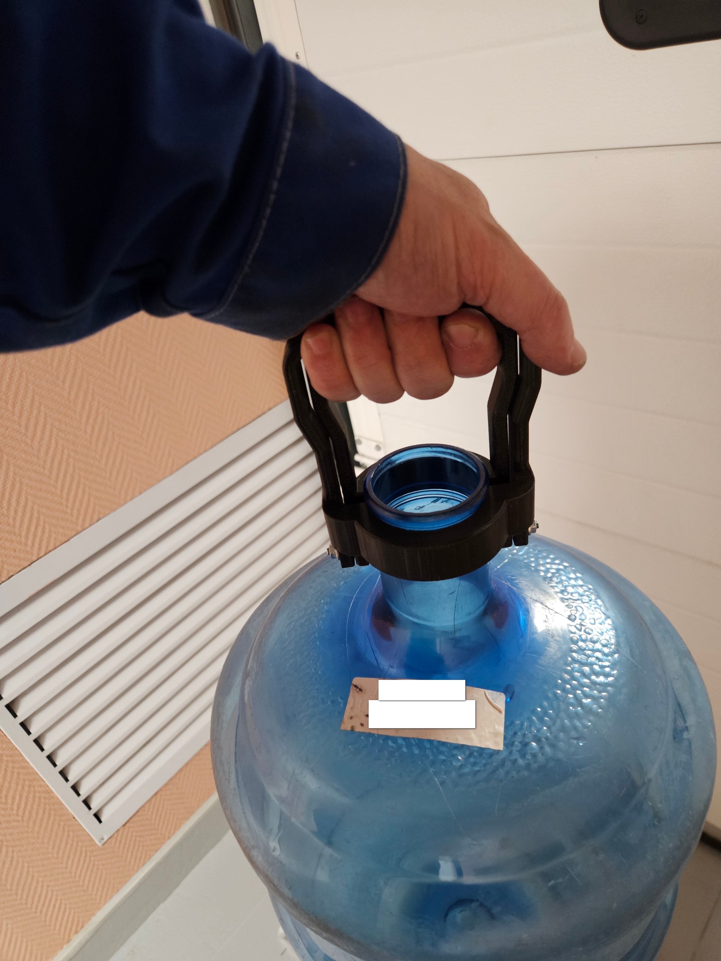 Handle for big bottle 27 liters