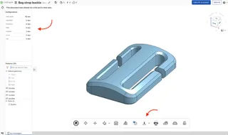 Slider for zipper by mvaneijgen | Download free STL model | Printables.com