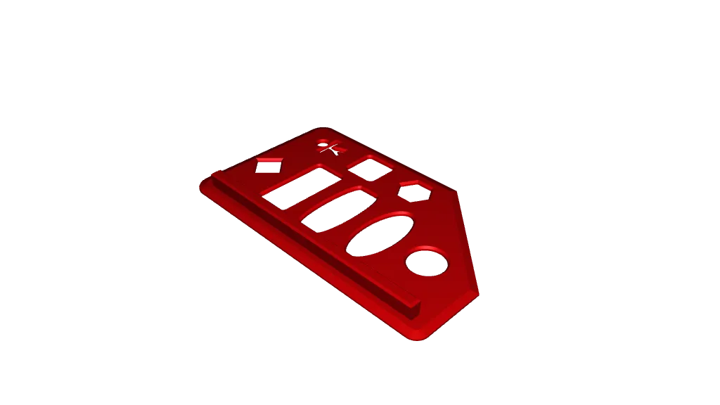 Stencil For Flowcharts by corticelli | Download free STL model ...