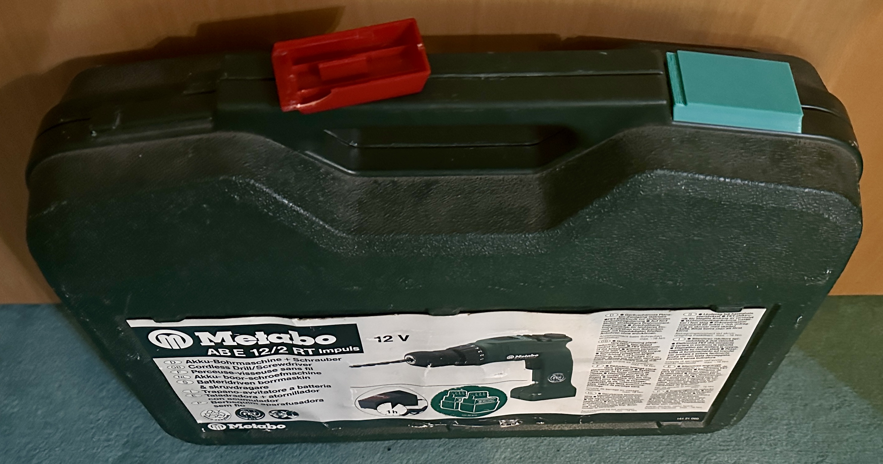Metabo Clipse Slider Alter Koffer