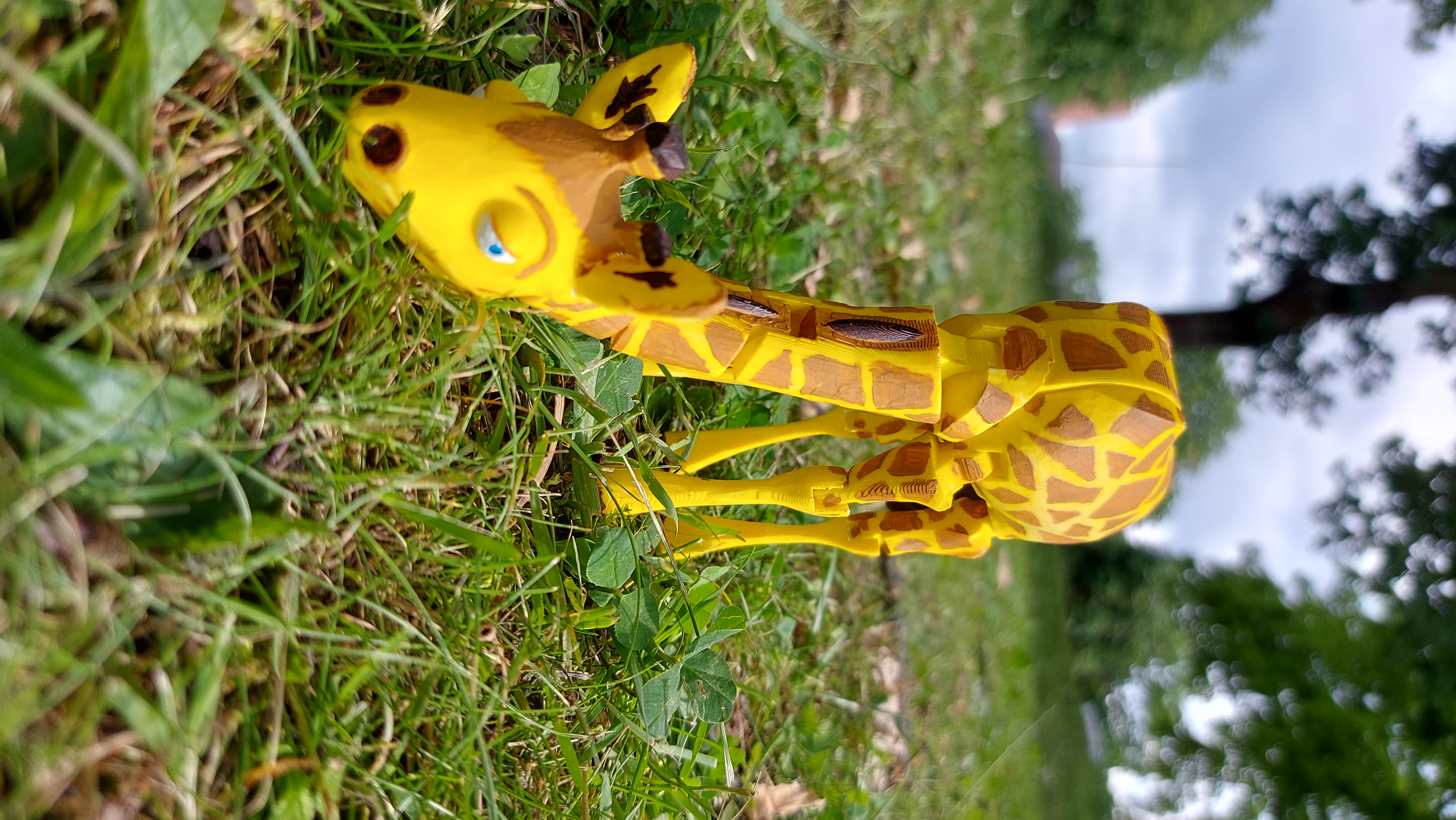 Miniatura 4 do modelo 3D Giraffe