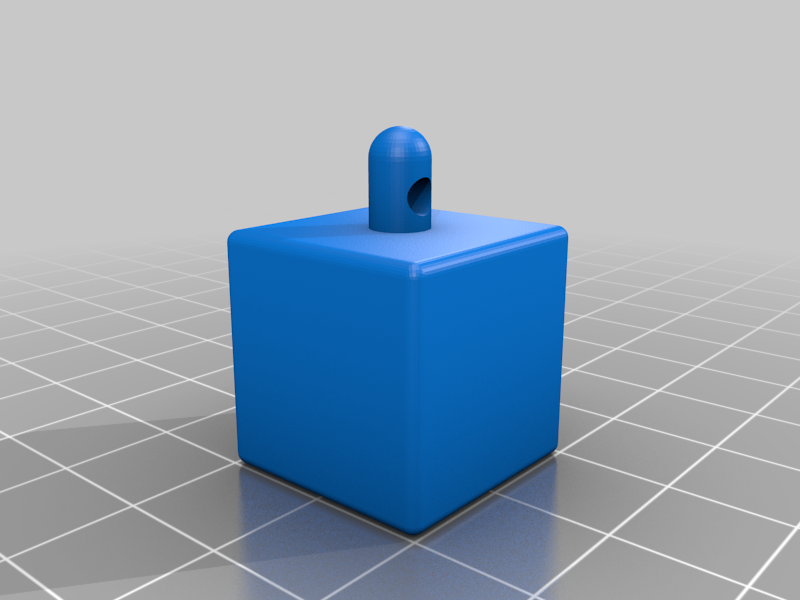 Miniatura 2 do modelo 3D Minecraft Cube (Creeper head)