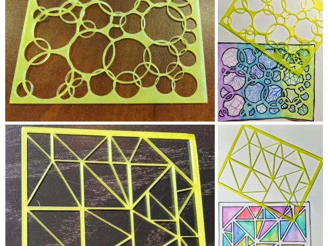 Coloring Templates for Mindful Relaxation