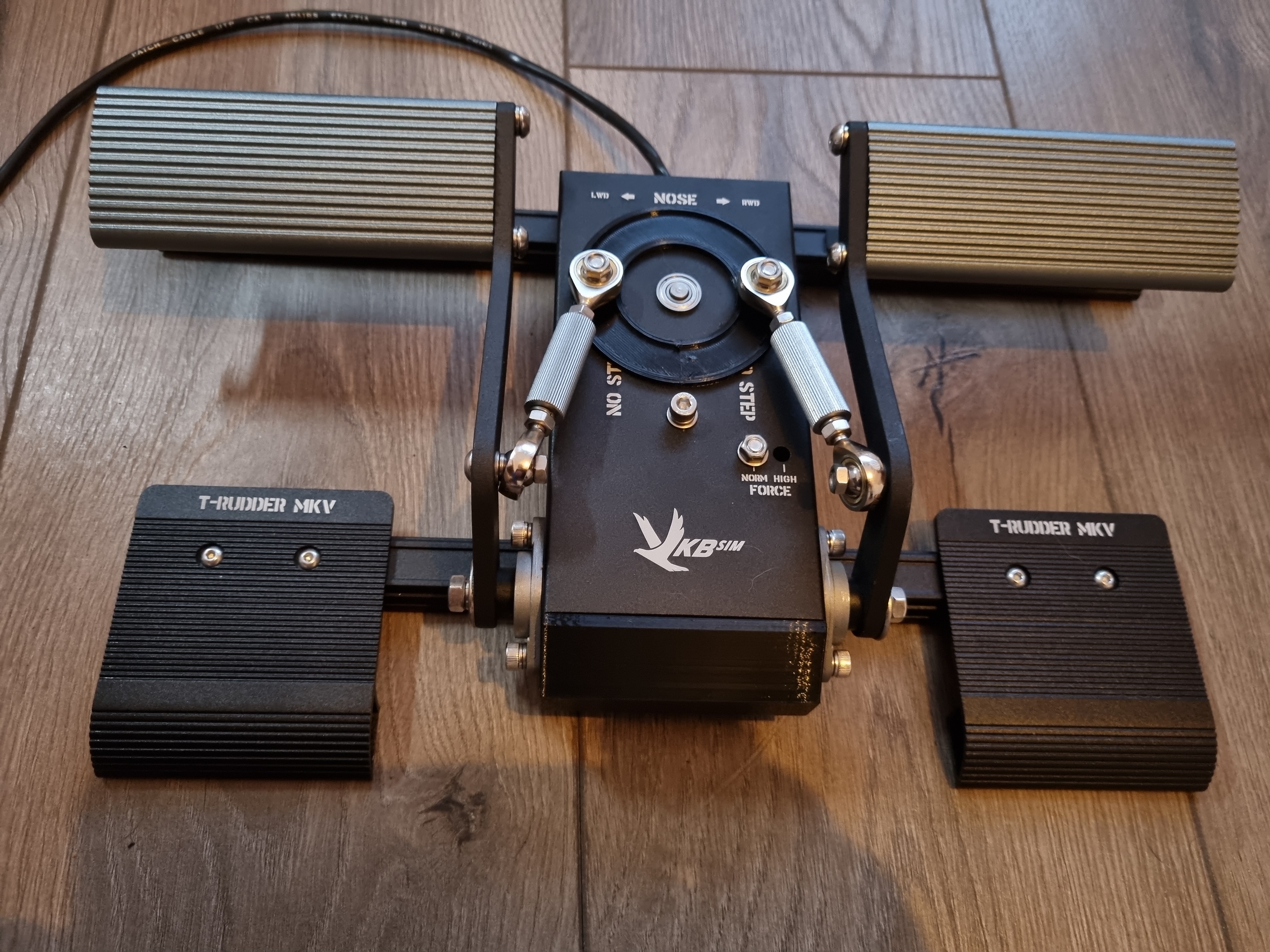 VKB T-Rudder  Dust covers