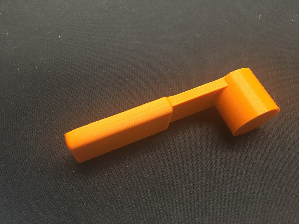 Mini Bump Key Hammer by Tony Virelli | Download free STL model ...