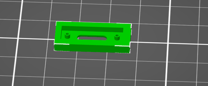 USB C Jack Mount Template