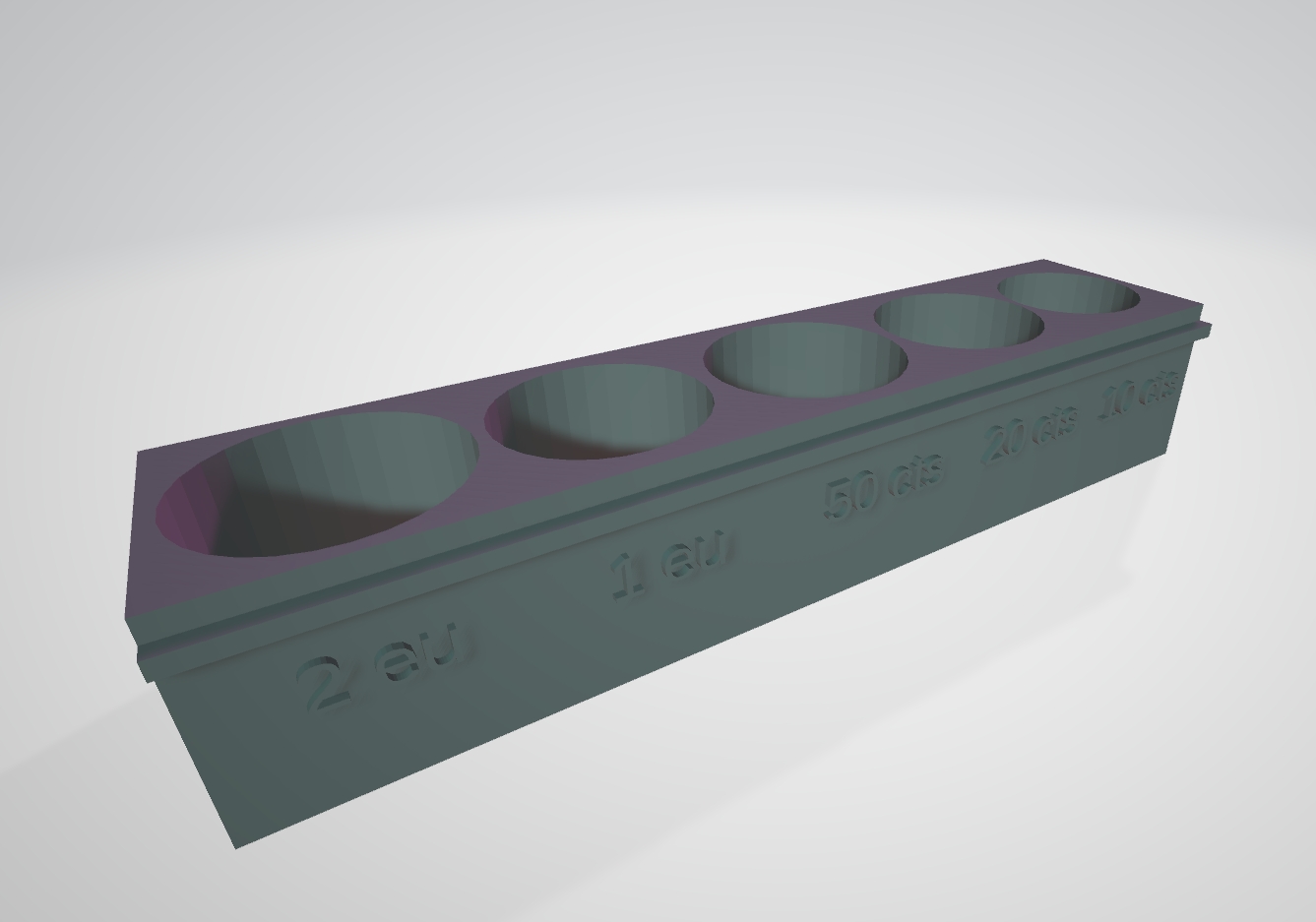 Caja monedas