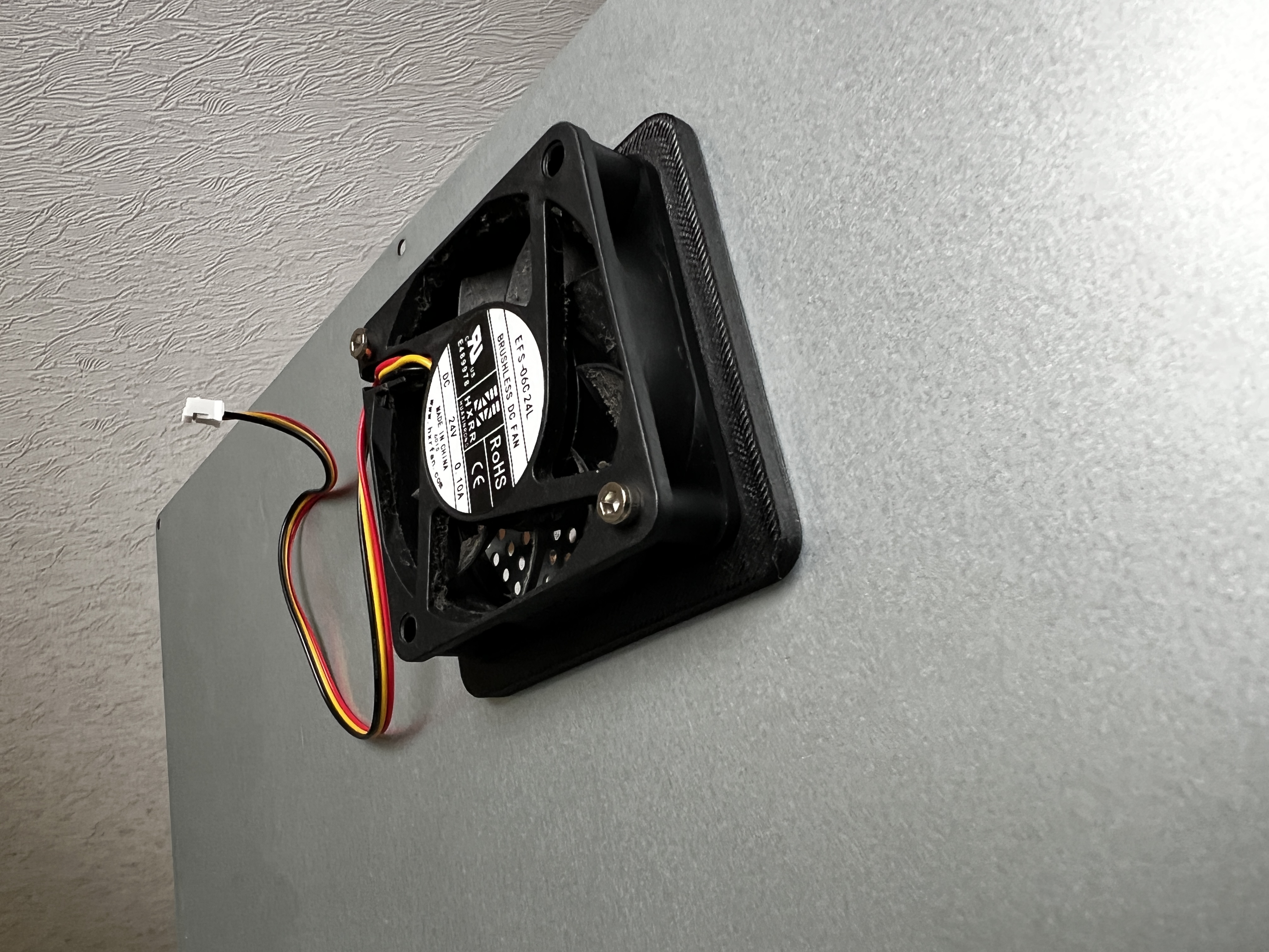 Creality K1 – Fan Seal Plate (MCU Cooling Improvement)