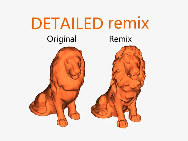 Detailed! Prusament lion.