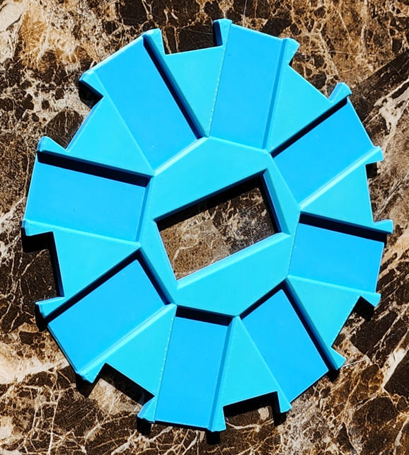 Center Domino Holder for Mexican Train