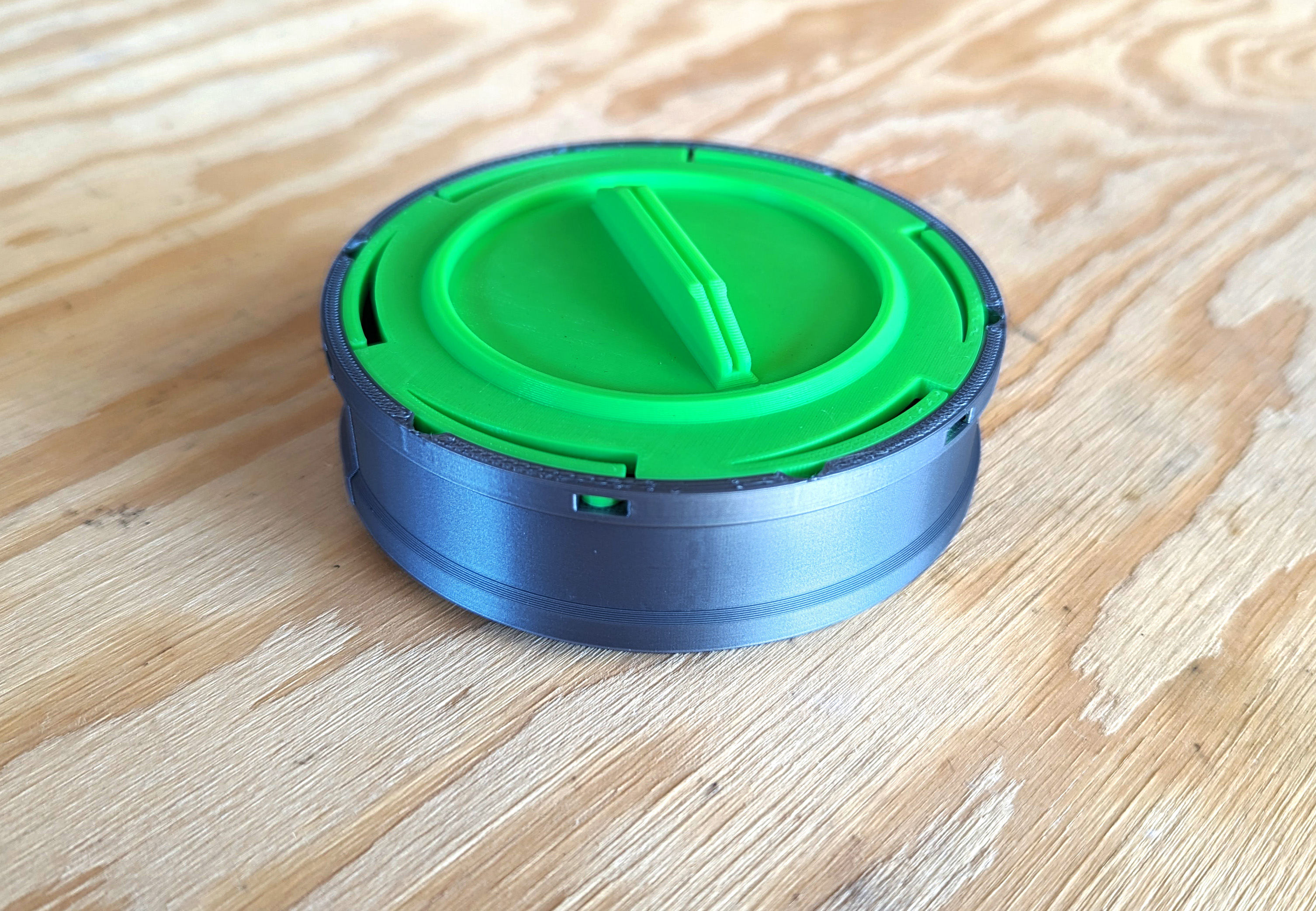 Stackable Container with Snap Fit Lid and Base by Haas Design Studio ...