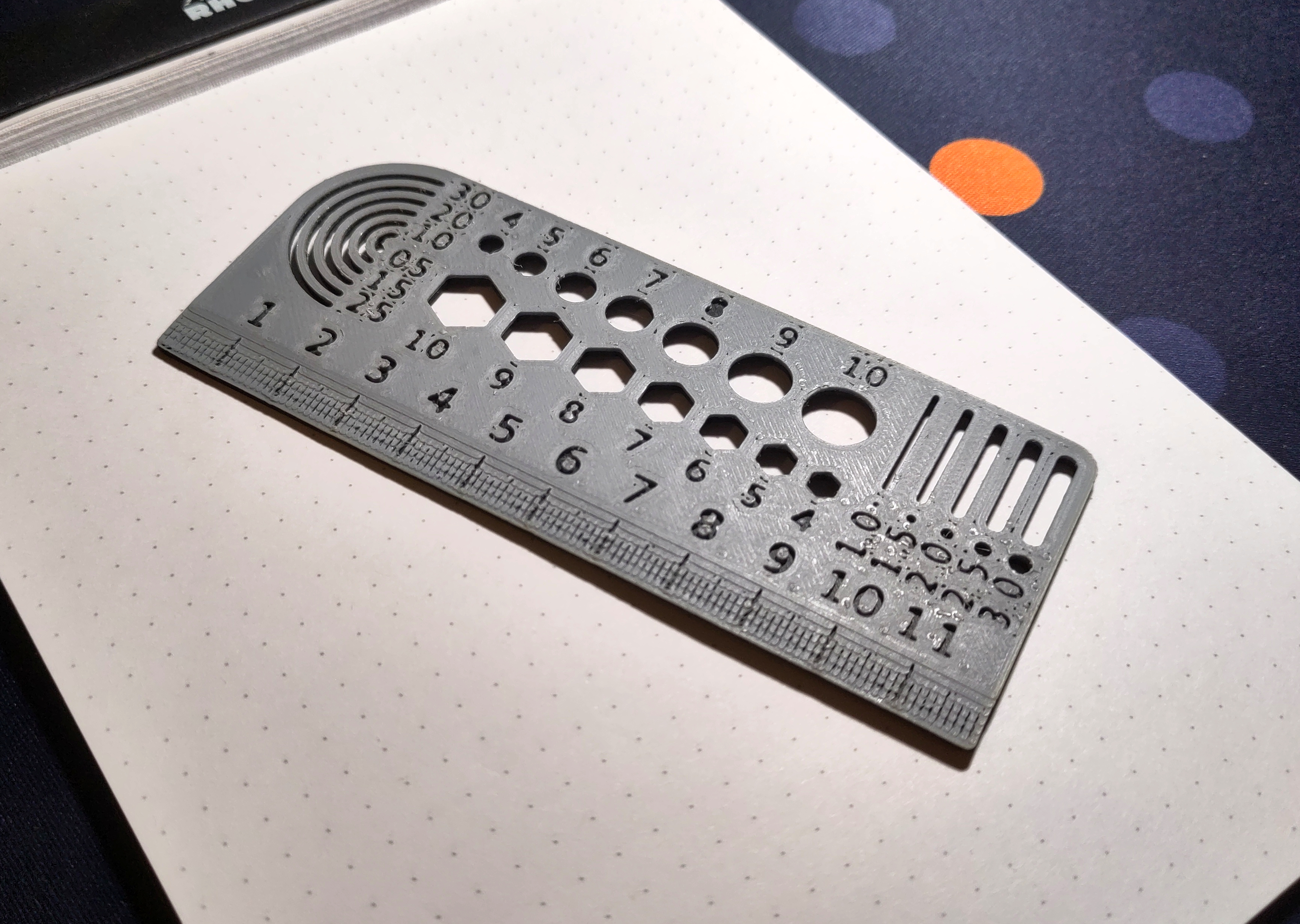 120mm Multi Ruler