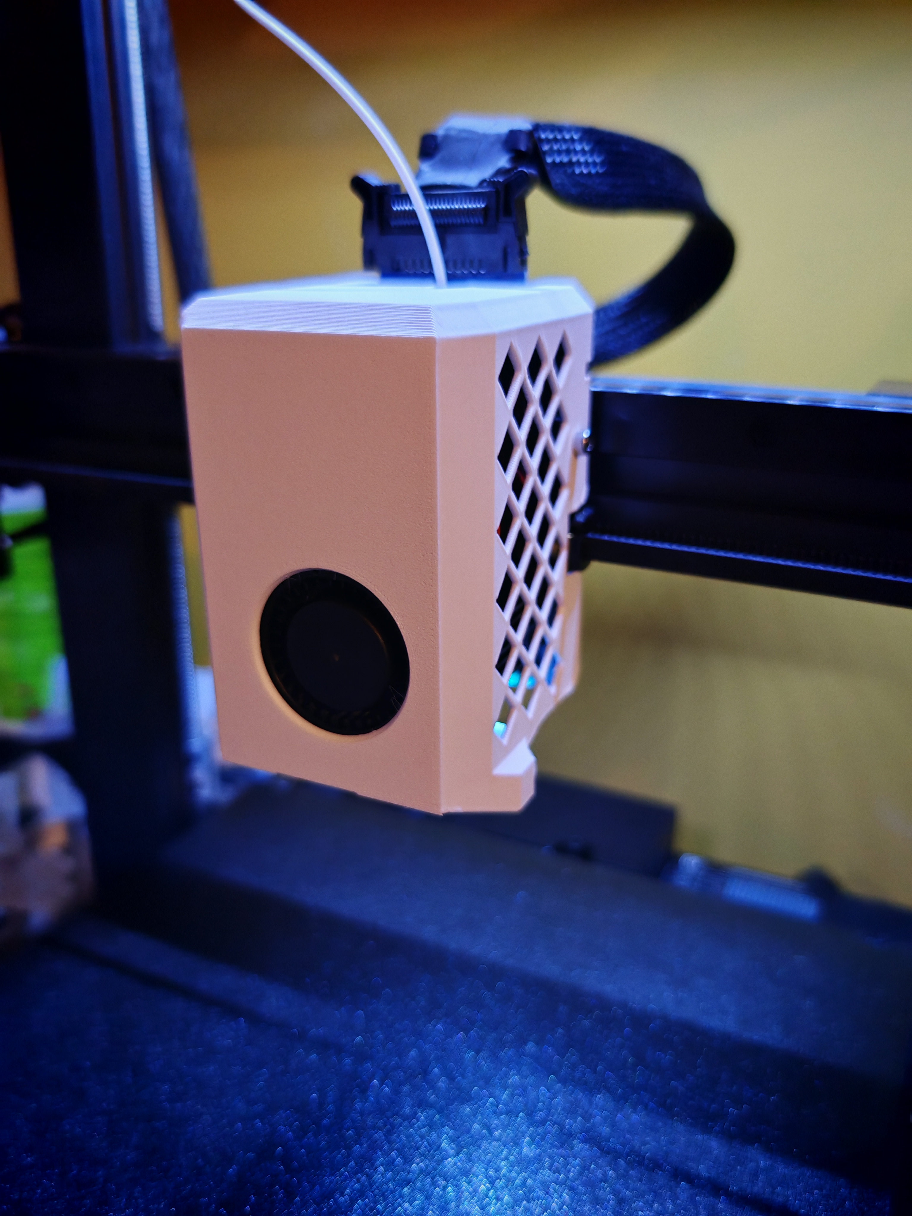 Artillery Sidewinder X4 Extruder Cover Two sided Cooling V1.1