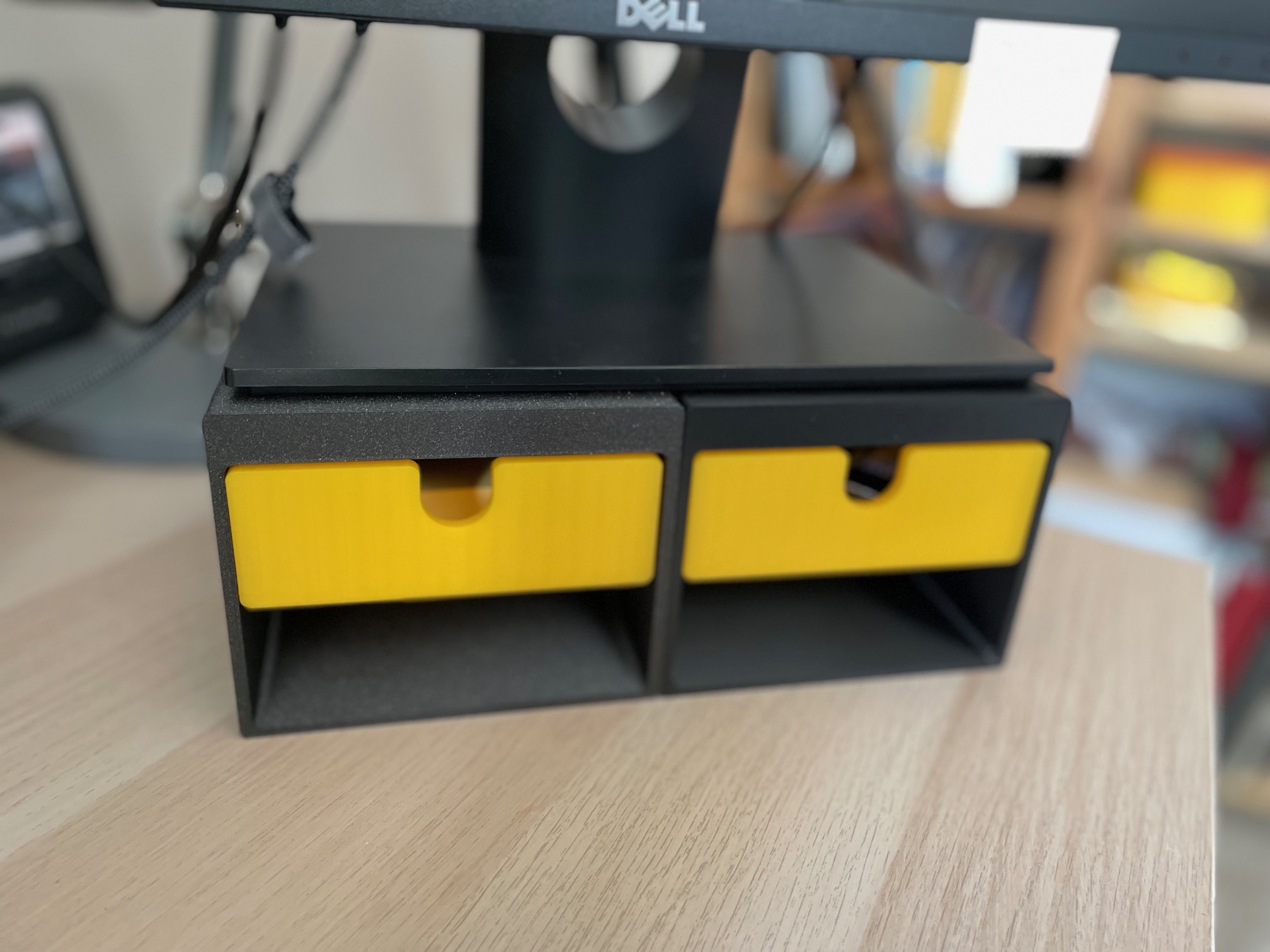 Monitor Stand with drawers