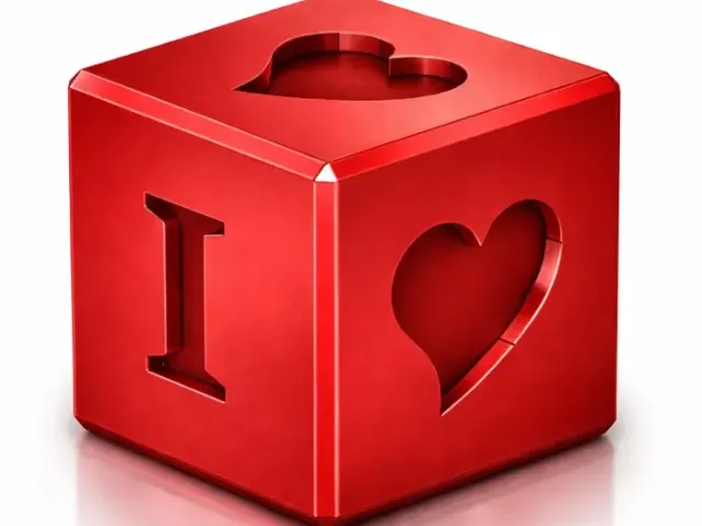 Love calibration cube (I love you - 4 direction cube)