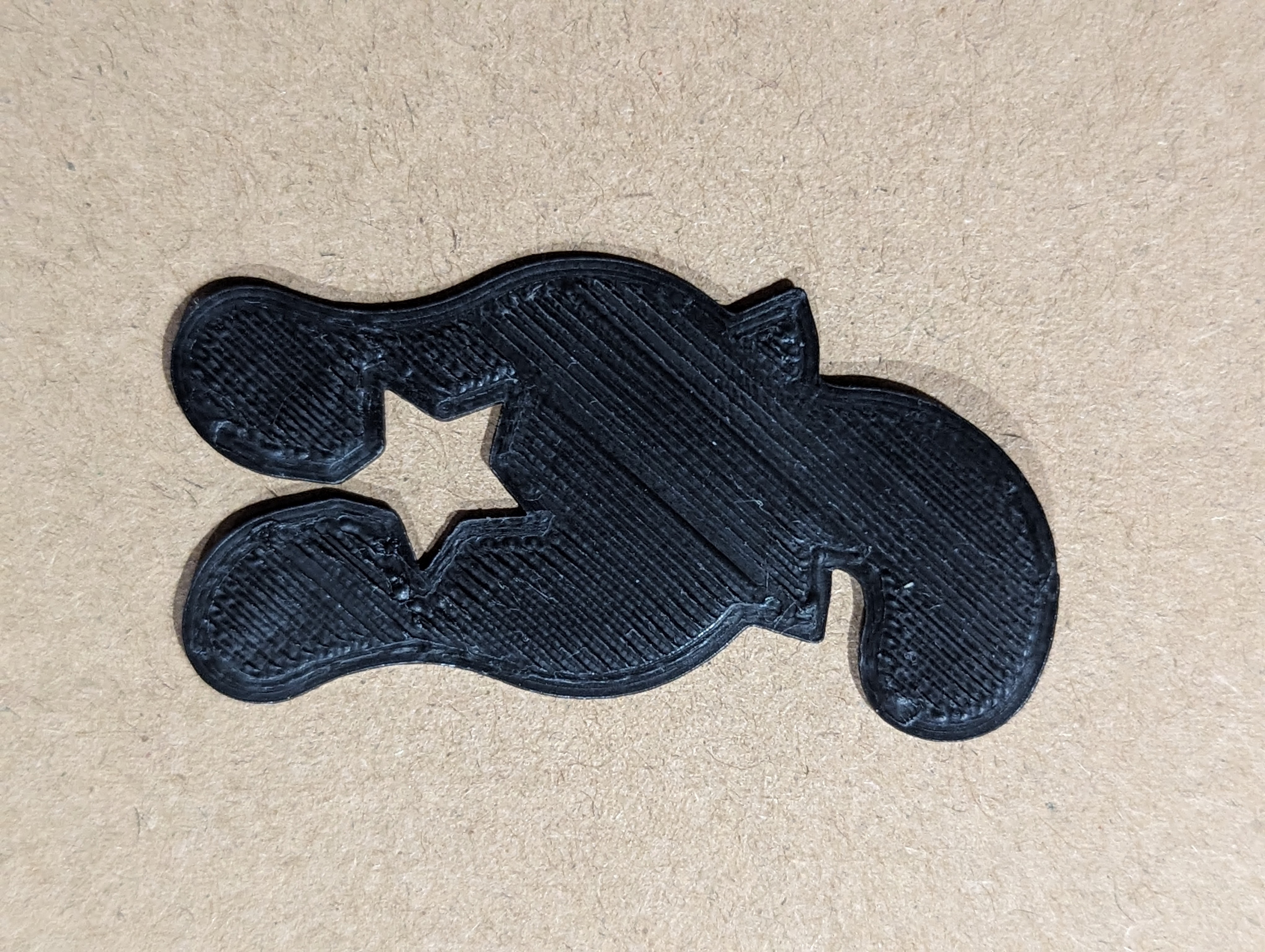 Miniatura 2 do modelo 3D Cat Butt Bread Clip