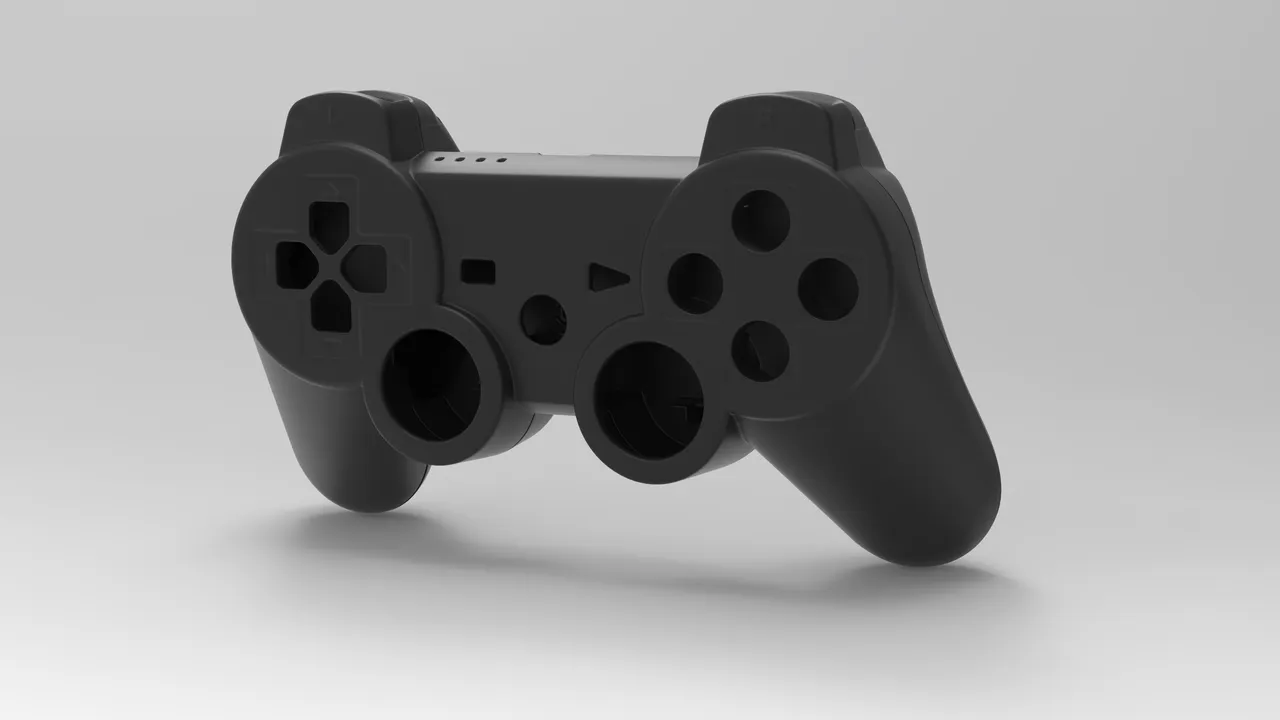 PS3 Dual Shock Controller Scan (CECHZC2J SHELL) by BTCB