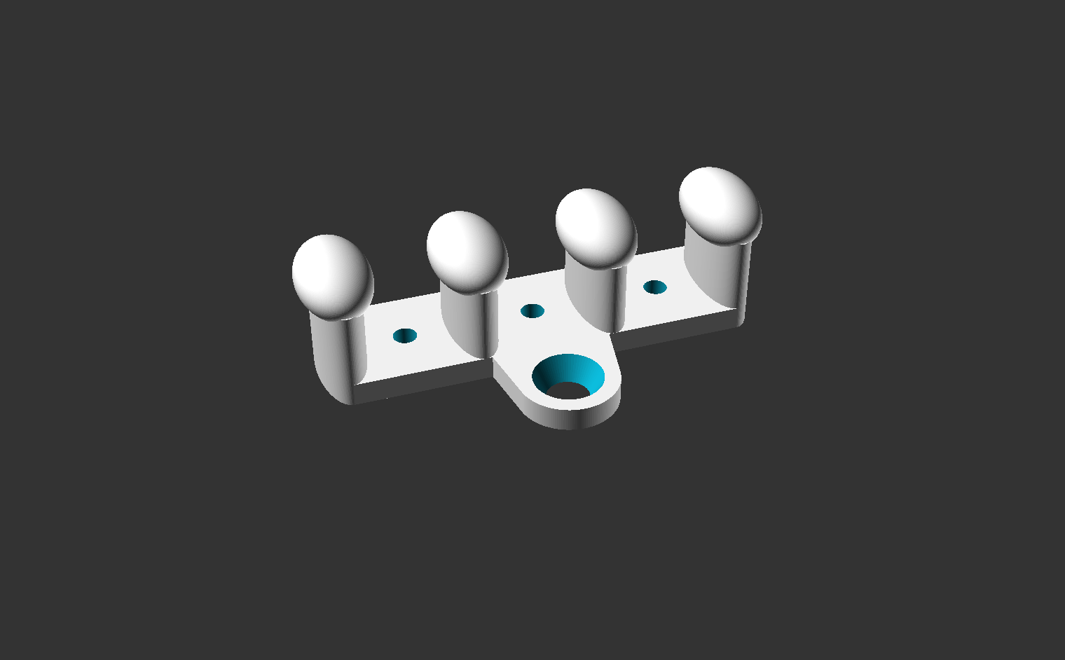 Parametrizable cable holder