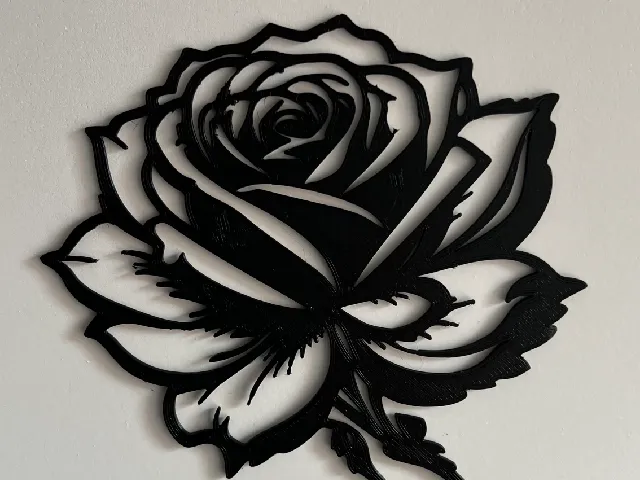 Rose Wall Art #1