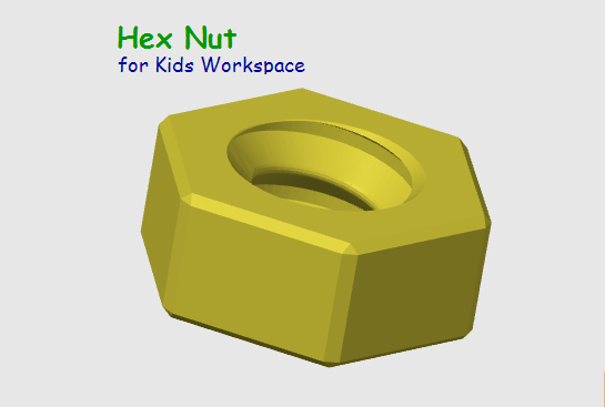 Kids Workspace - Hex Nut — miniatura 2