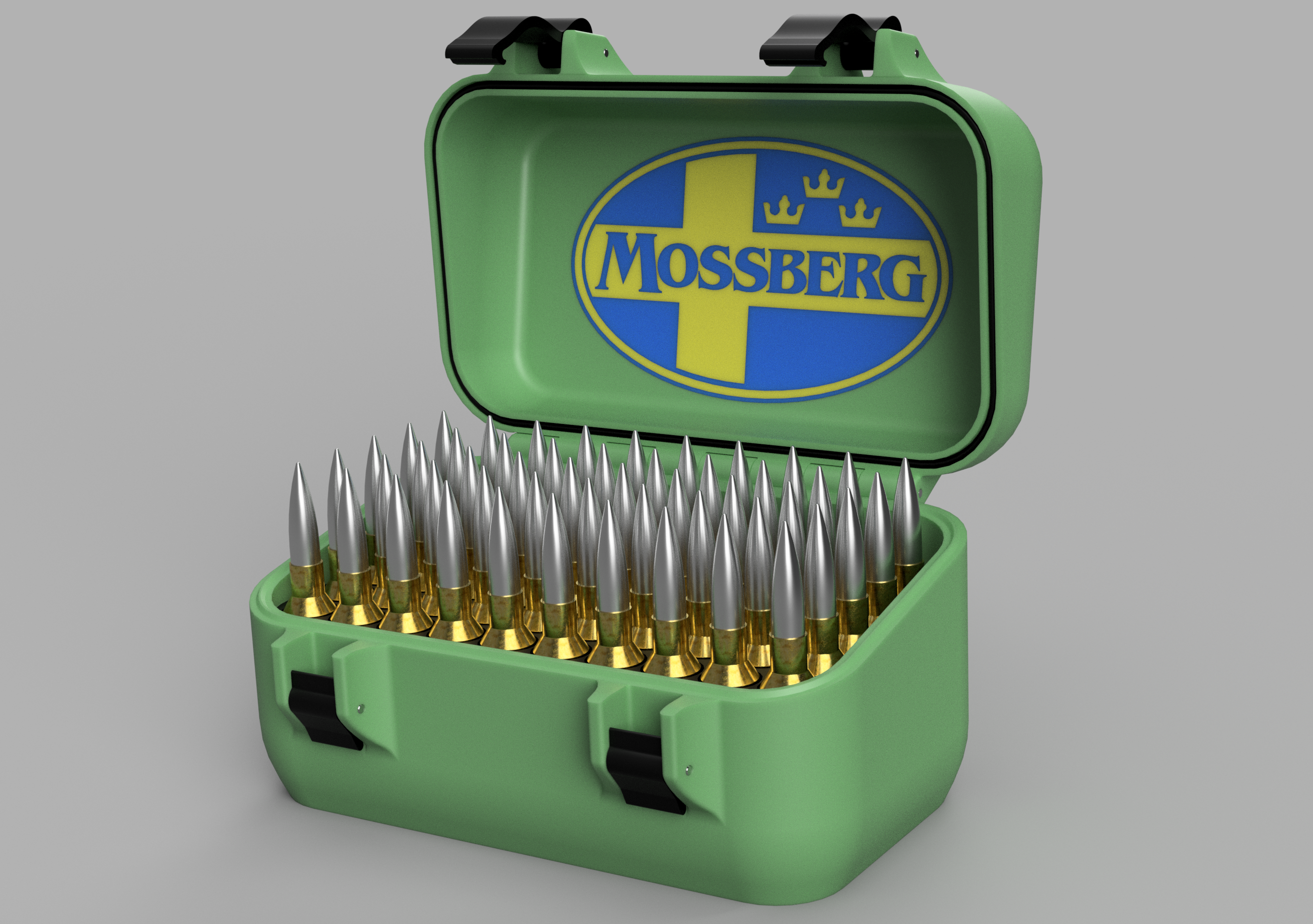 6.5 Creedmoor Mossberg ammo box 50pcs