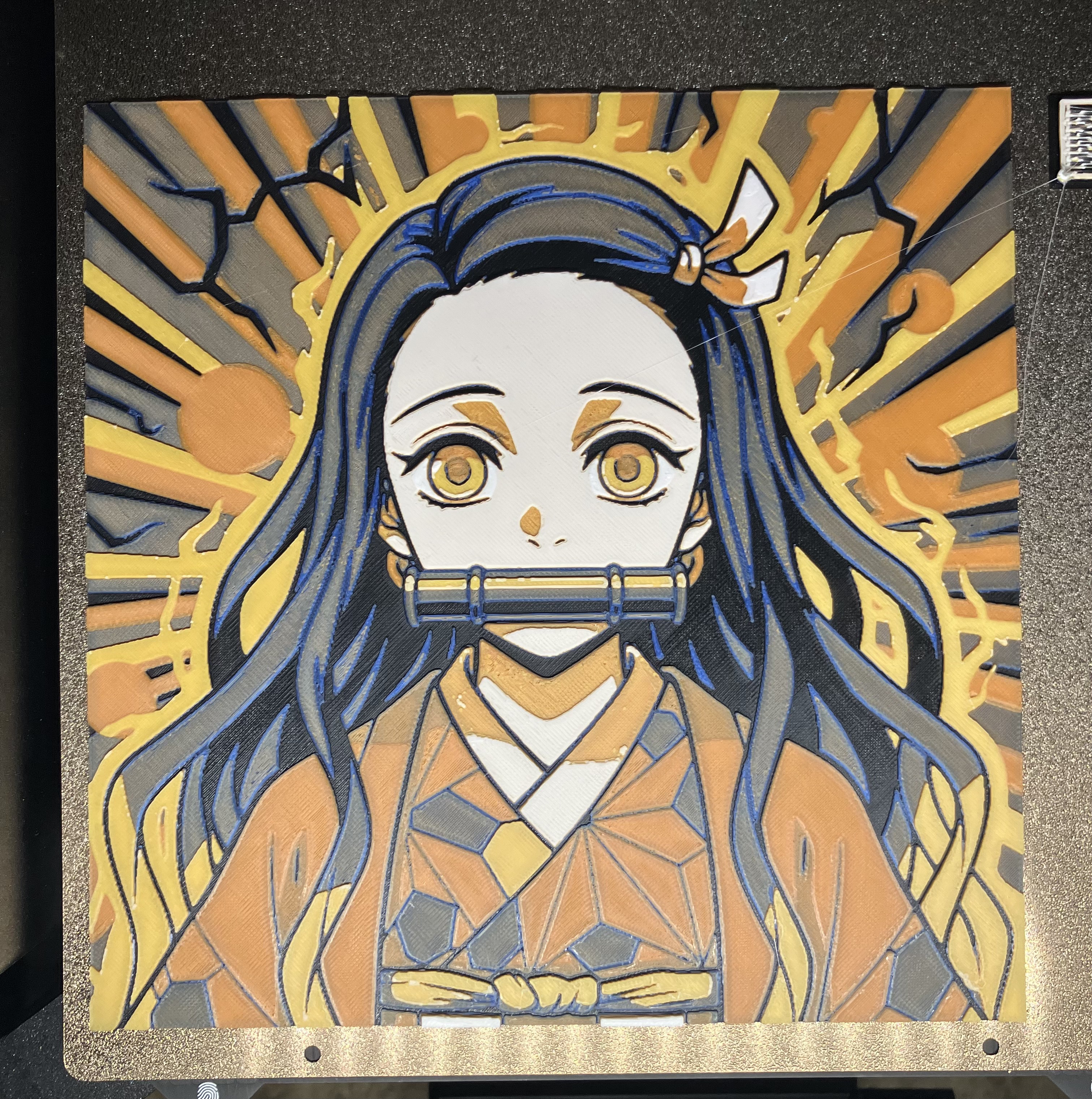 Nezuko fan art poster