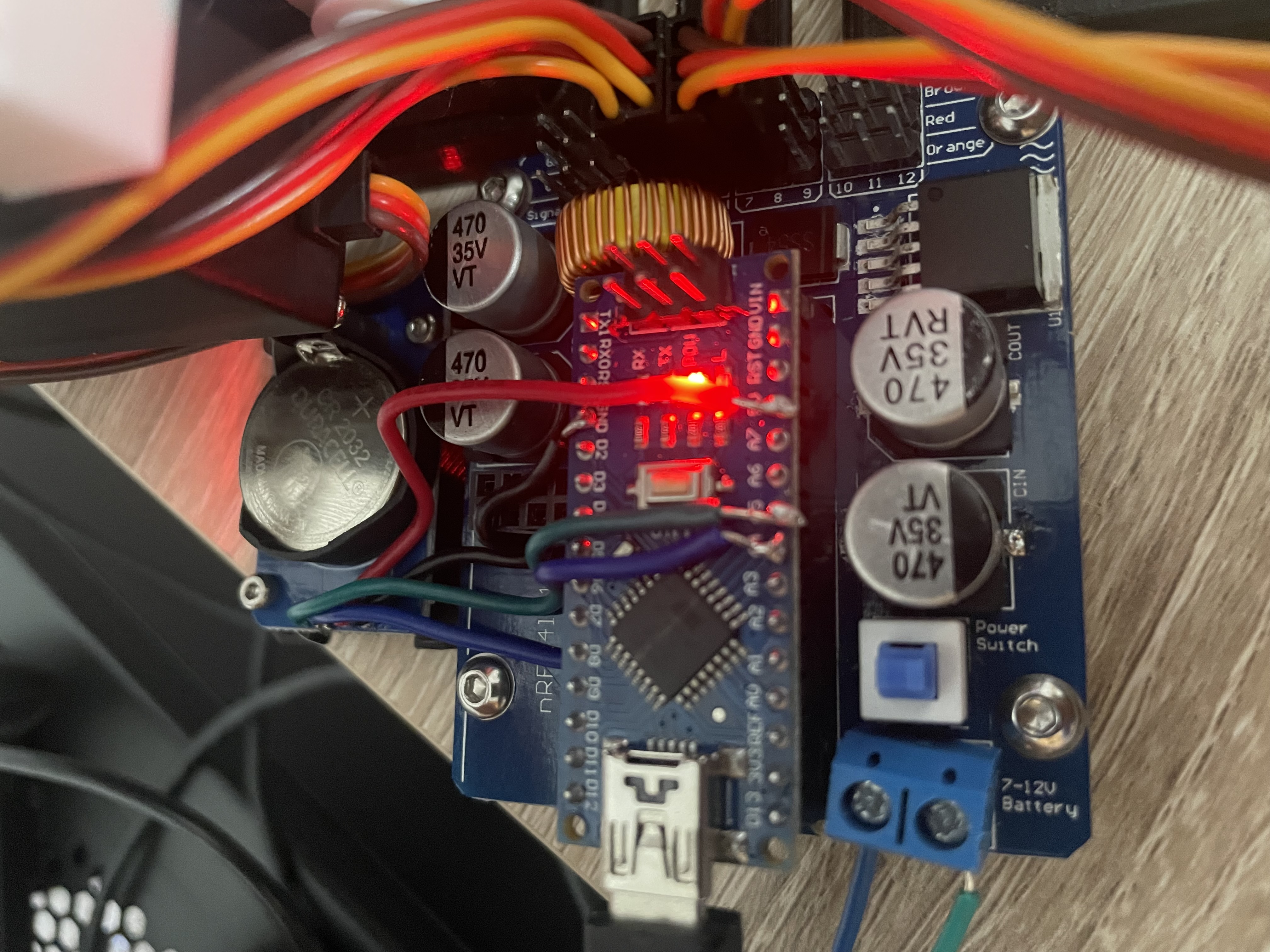 Central Clock Connector with electronics mount — thumbnail 4